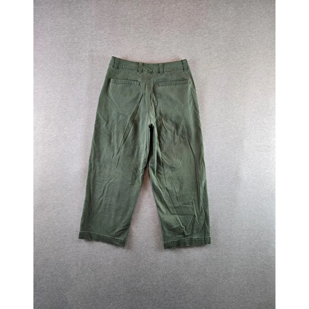 Nike Life El Chino Pants Mens 28 Green Ankle Baggy Skater Cotton Twill FD0405
